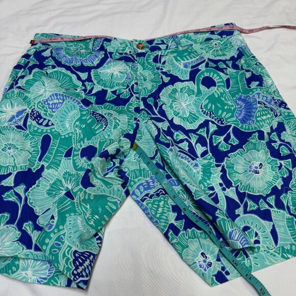 Lilly Pulitzer Men’s Beaumont 9" Shorts Mint to Be Green Size 36 EUC - Picture 8 of 10